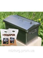 Коптильня газ 520*310*280 з гідрозатворів