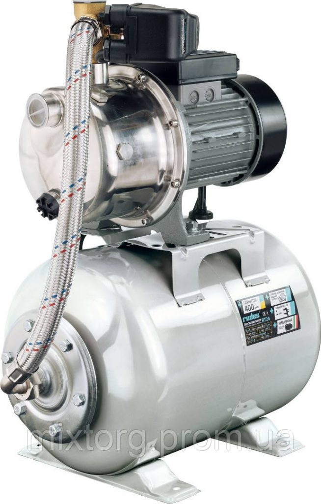 alt text: Насосні станції rudes AUJS100/24L/SS/A у роботі.