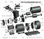 Вихровий насос LEO LKSm550A 0.55 кВт