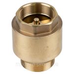 Клапан зворотний M1 1/2" × F1 1/2" латунь.