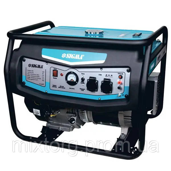 Генератор бензиновий SIGMA 4,0-4,5 кВт