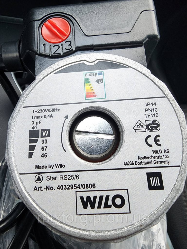 Циркуляційний насос WILO Star-RS 25/6-180.