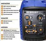 Генератор інверторний BRAST 2,2wt Німеччина! МЕДЬ!