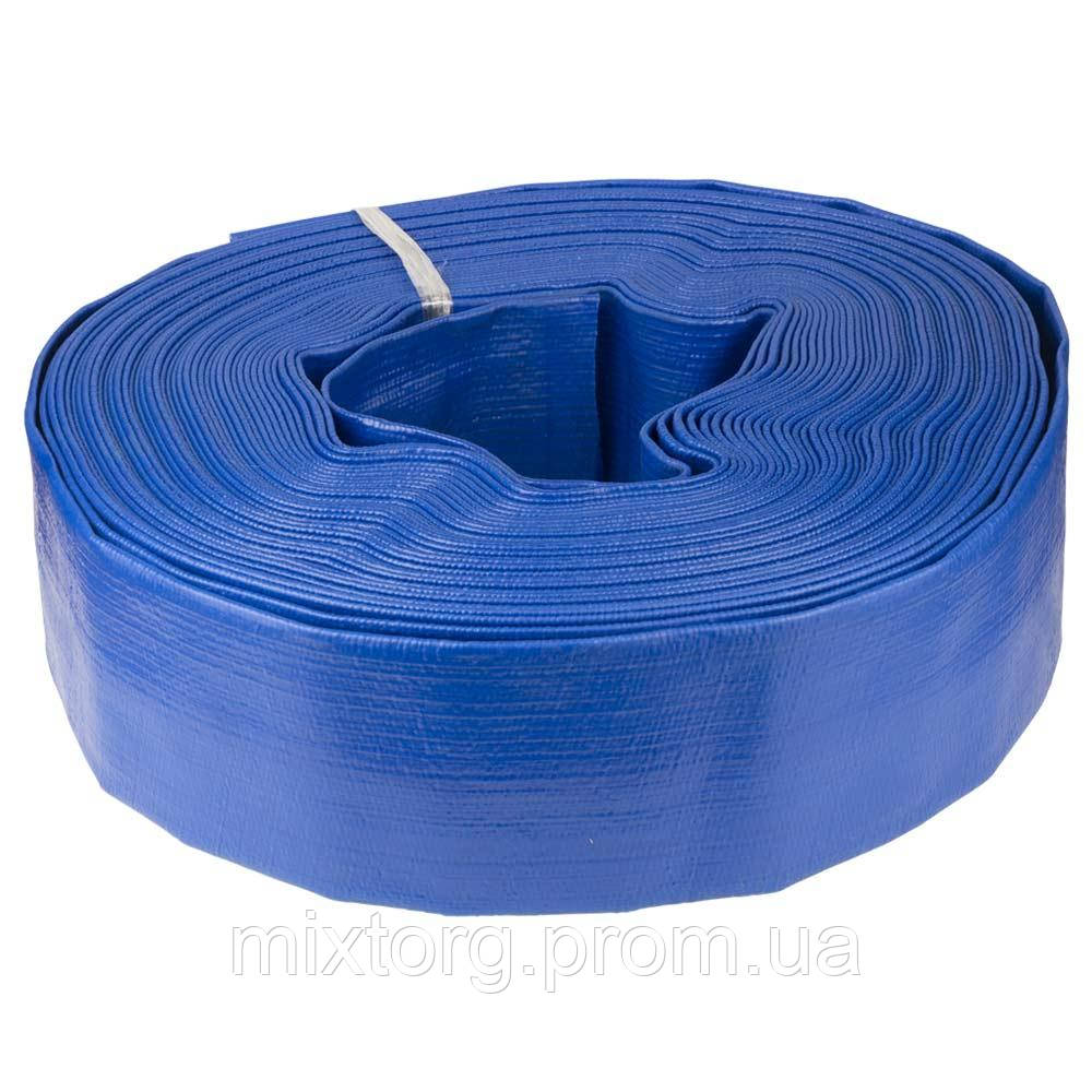 Шланг дренажно-фекальний PVC Ø2" 100м