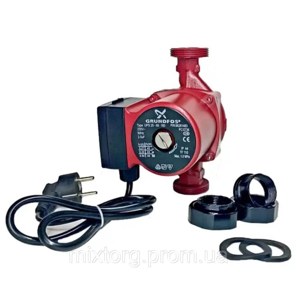"Насос циркуляційний Grundfos UPS 25/60 130"