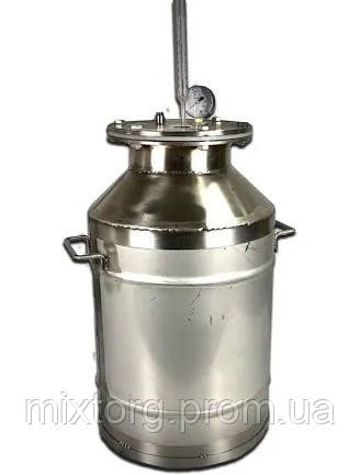 Автоклав газовий на 12 л.б./24п.л.б, з неіржавкої сталі.