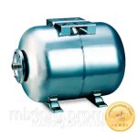 Гідроакумулятор горизонтальний 24 л (нерж) WETRON