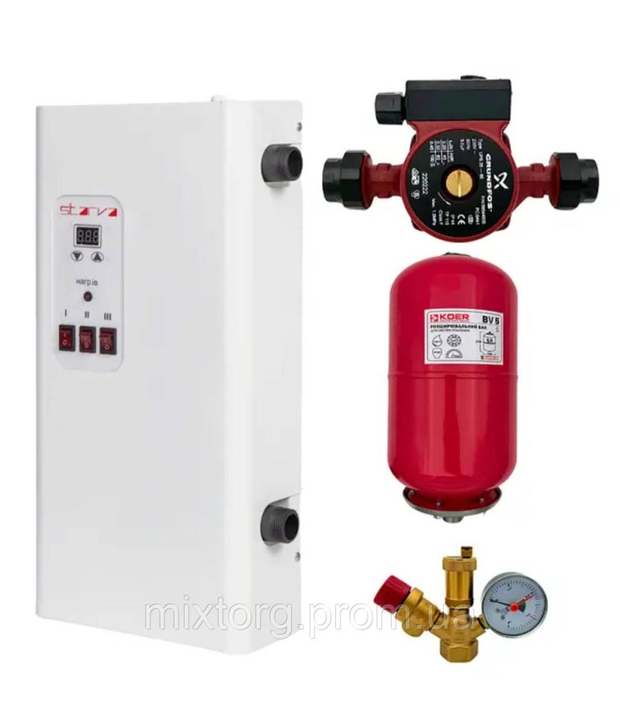 Електричний котел STARVA 09, 9кВт.