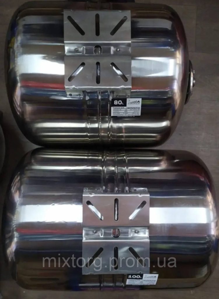 Гідроакумулятор Euroaqua Польща! ЕА 80 Н inox.