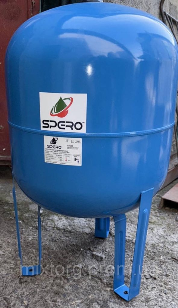 Гідроакумулятор SPERO VAO 100 вертикальний.