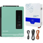 Комплект 6,2 квт  Инвертор гибридный Solar EVO6200Вт/48В, 100А (Wi-Fi) "ARUNA" + батарея 5 квт  48-100 (5 квт)