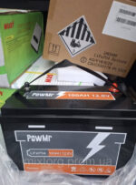 Акумулятор PowMr LiFePO4 12V 100Ah 1.28кВт Київ безкоштовна доставка - Зображення 2