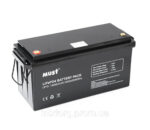 Аккумуляторная батарея Must LiFePO4 LP15-12200 12,8V 200Ah, 2,56kWh, BMS100A@4S, 6000 cycles, 502x185x243,