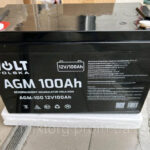 Акумулятор AGM 12В 100Ач VOLT POLSKA