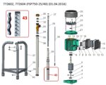 Насос з гнучким валом 40м 0.75кВт Hmax 91м Qmax 30л/хв LEO (772604) - Зображення 4