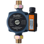 Насос циркуляційний 65Вт Hmax 4м Qmax 63л/хв Ø1" 130мм+гайки Ø¾" WETRON (774511) - Зображення 2