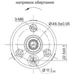 Насос відцентровий свердловинний 1.5кВт H 197(142)м Q 45(30)л/хв Ø75мм 100м кабелю AQUATICA (DONGYIN) 3SEm1.8/46 (777406) - Зображення 6