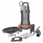 Насос каналізаційний 400В 2.2кВт Hmax 23м Qmax 400л/хв (з ріжучим механізмом) LEO 3.0 50SWP12-19-2.2L/QG (7739633)