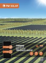 Сонячна батарея 640 Вт N-type, Dual-glass Bifacial, TWMNH-66HD640W, cable 400/200 mm, Tongwei - Зображення 3
